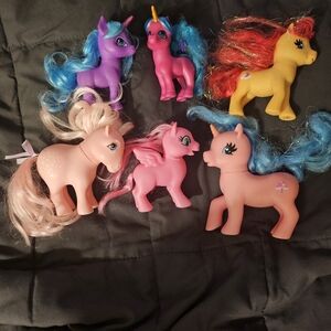 Lot Of 6 My Little Pony, GreenBrier, Other Mixed Figures, Unicorn, Pegasus, Pony
